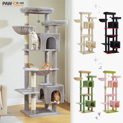 PAWZ Road 69″ Cat Tree Tower Scratching Post Scratcher Condo House Furniture Bed