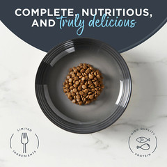 Natural Dry Cat Food, Complete & Balanced Grain Free, Whitefish