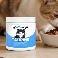 Kitty Supps Taurine for Cats, Kittysupps Taurine Supplement Immune Support