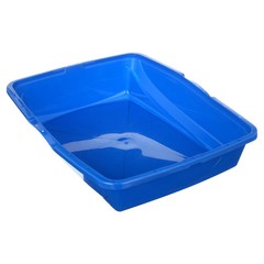 Van Ness Large Framed Cat Pan (Cat Litter Box with Rim)