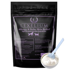 Lexelium Allergy & Itch Relief Powder Supplement for Dogs & Cats