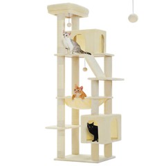 PAWZ Road Tall Cat Tree Multi-Level Cat Tower for Indoor Cat Scratching Post M/L