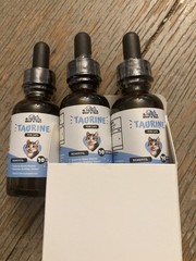 lot 3 Woof n Purr Taurine for Cats Liquid Drops Heart Vision 30 Serv Exp 04/2028
