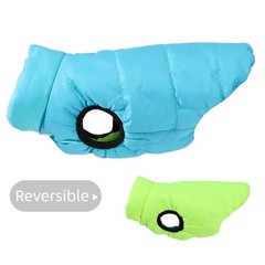 Reversible Cat Clothes For Small Medium Cats Dogs Cute Solid Color Winter Warm P