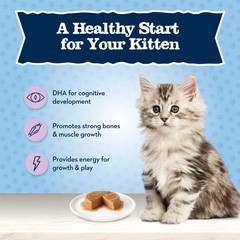 Blue Buffalo Baby Natural Kitten Wet Cat Food, 3 Ounce (Pack of 6)