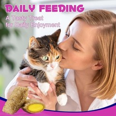 Cat Vitamins Treats, 15 in 1 Cat Multivitamin Chews Vitamins with Taurine, Omega