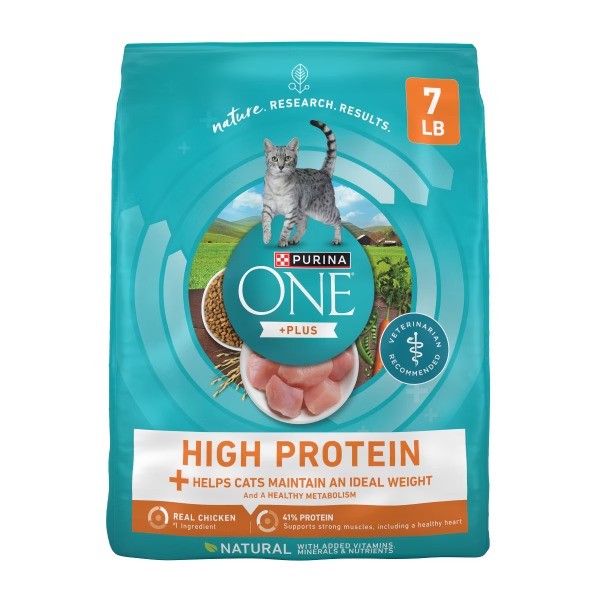 Ideal Healthy Weight High Protein Natural Chicken Flavor Dry Cat Food
