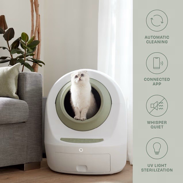 Leo’s Loo Too by Casa Leo – Self-Cleaning Cat Litter Box