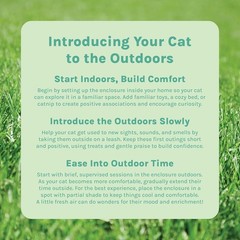 Outdoor Cat Catio Mesh Playset Kit Multi-Level Enclosed Pet Furniture