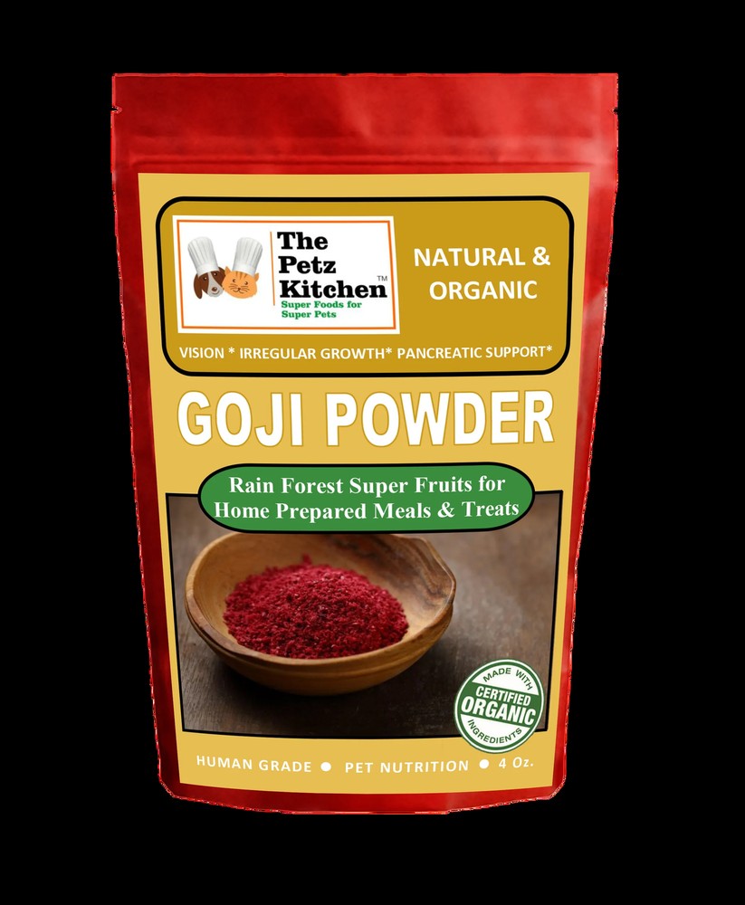 Goji Powder – Vision, Irregular Growth & Pancreatic Support* The Petz Kitchen