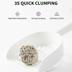 PETKIT Mixed Cat Litter Fast Clumping,Flushable,Dust-Free Bentonite Litter