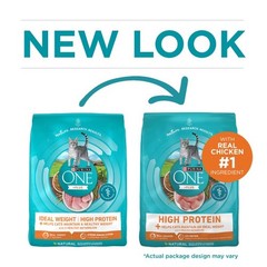 Ideal Healthy Weight High Protein Natural Chicken Flavor Dry Cat Food