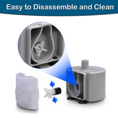 Pet Water Fountain Pump Replacement Pump For Stainless Steel Cat Water Dispenser
