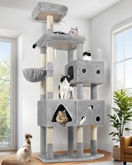 Extra Large Cat Tower 81-inch Tall Cat Tree Big Cats 20 lbs XXL Heavy Duty Cat