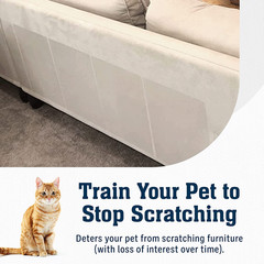 10 Pack XL anti Cat Scratch Furniture Protector – Couch Protector from Cat Claws