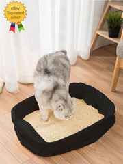 Litter Box Liners,100 Count 36″ X 19″ Jumbo Cat Litter Pan Liners