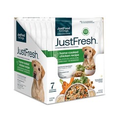 JustFoodForDogs JustFresh Wet Dog Food, Fresh Pet Meals and Toppers with No P…