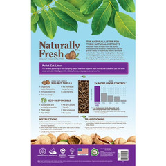 ( 2 Pack ) Naturally Fresh Walnut-Based Pellet Non-Clumping Cat Litter 26 lb