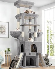 Globlazer Heavy Duty Cat Tree 78 inch Sturdy Cat Tower for 20lbs Large Adult …