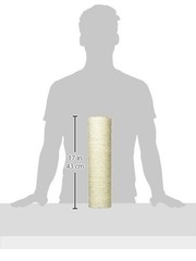 Trixie Replacement Sisal Post for Scratching Posts, Cat 11/30 cm, Natural