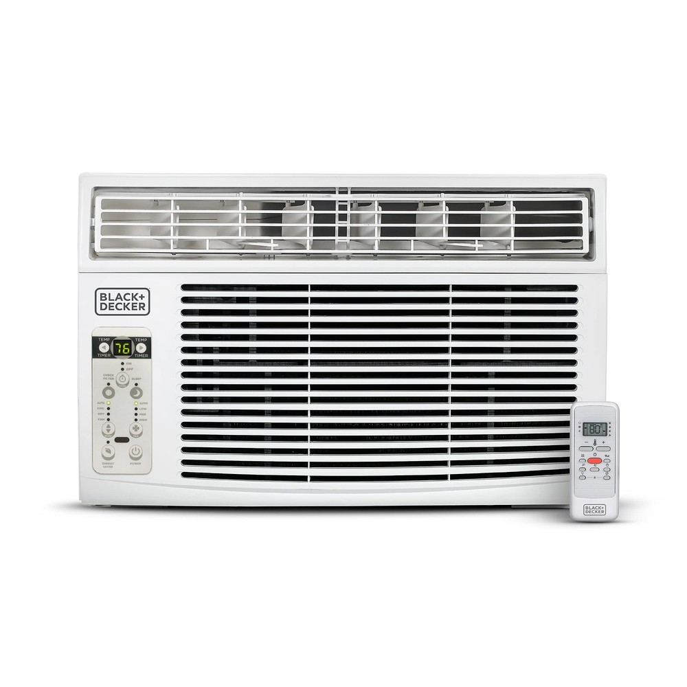 BLACK+DECKER Window Air Conditioner 12000 BTU, AC Window Unit Cools Up to 550 Sq