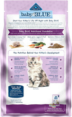 Baby Blue Natural Kitten Dry Cat Food, Healthy Growth Formula with DHA, Chicken