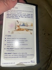 Feliway Classic Happy Cat. Calming & Comfort. 30 Days Plug in