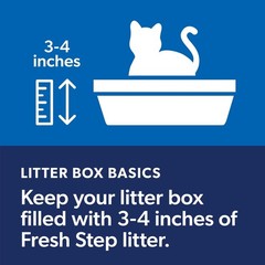 Heavy Duty Clumping Cat Litter Low Dust Odor Control 30 Days Febreze Freshness