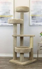 PRESTIGE LARGE CAT TOWER-61″ TALL – *FREE SHIPPING IN THE UNITED STATES*