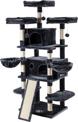 68 Inches Cat Tree/House and Towers for Big Feline/Scratching Post/Multi-Level L