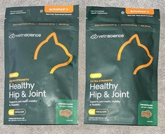 Glycoflex 3 Extra Strength Hip & Joint Supplement for Cats Soft Chews 2 Packages