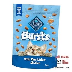 Chicken Chicken Bursts – Crunchy & Creamy Cat Treats – 5 oz – Pack of 1