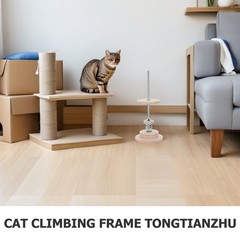 Cat Tree Seat Top Accessories Floor Ceiling Scratching Post Holder Pole
