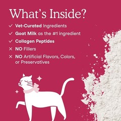 Fera Pets Goat Milk Topper Cat & Dog Skin and Coat Supplement with Collagen,…