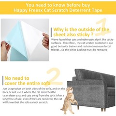 XMZCYMyo Anti Cat Scratch Furniture Protectors, 11PCS XL, L, clear