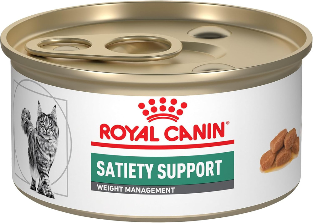 Veterinary Diet Feline Satiety Support Weight Management Adult Thin Slices in Gr