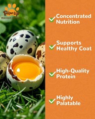 Freeze Dried Quail Egg Yolk Pet Treats, Freeze-Dried Pet Food for Dogs, Cats,…