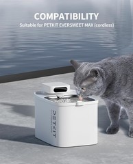 PETKIT Filter Unit Rect for EVERSWEET MAX Cordless Water Fountain, White