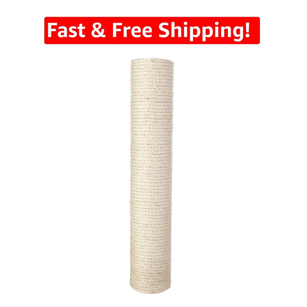 Essential 3.5×19.7 in Sisal Scratching Post – Refresh Your Cat’s Climbing Space