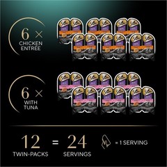 Grain-Free Wet Cat Food Pate – Chicken & Salmon Variety Twin-Pack (2 x 6 Count)