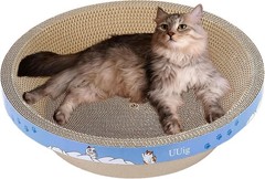 Cat Scratcher, 17.7×17.7 inches Cardboard Cat Scratchers for Indoor Cats, Large