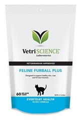 Feline Furball Pro Bite-Sized Chews 60 ct