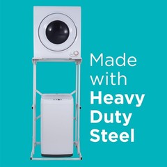 BLACK+DECKER Washer Dryer Stacking Rack Stand, Compatible with Black and Decker