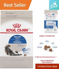 Veterinary Diet Indoor Dry Cat Food, 7 lb – Healthy Weight & Oral Health Support