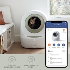 Leo’s Loo Too by Casa Leo – Self-Cleaning Cat Litter Box