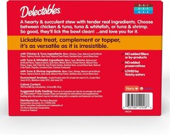 Hartz Delectables Stew Lickable Wet Cat Treats Variety Pack, 30 Count