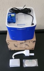 Pet Cat Dog Drinking Water Fountain Filtered Blue Lighted USB Connected Unit