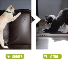 Durable Cat Scratcher Pad Corrugated Cardboard Heavy Duty Reversible for Indoor