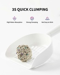 Mixed Cat Litter Fast Clumping,Flushable,Ultra Absorbent, 100% Natural Ingred…
