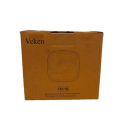 Veken 95oz/2.8L Stainless Steel Cat Water Fountain Bundle — 33 Filters Included!